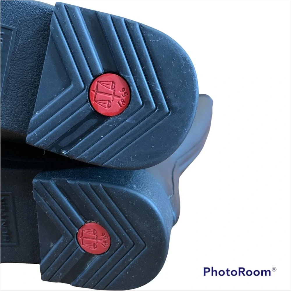 Hunter Women's Black Tall Rain Boots - Picture 5 of 8